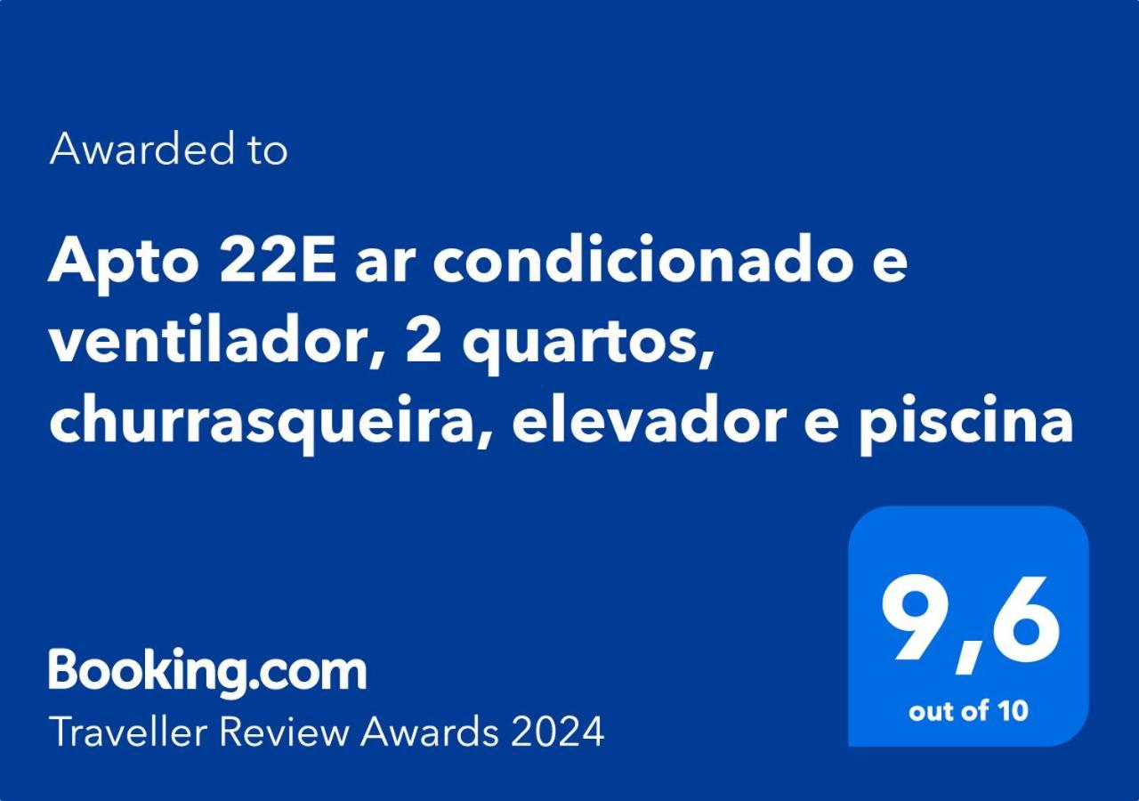 אובטובה Apto 22E Ar Condicionado E Ventilador, 2 Quartos, Churrasqueira, Elevador E Piscina מראה חיצוני תמונה